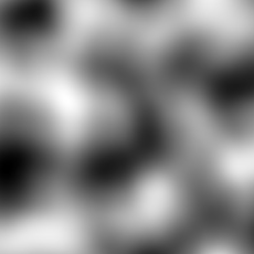 Grayscale Perlin noise texture used to drive wind